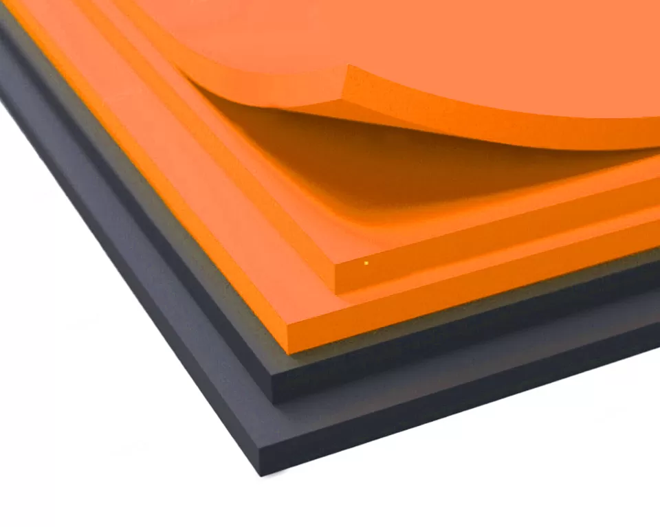 Conforto flexível com tecnologia de absorção de impacto instantâneo