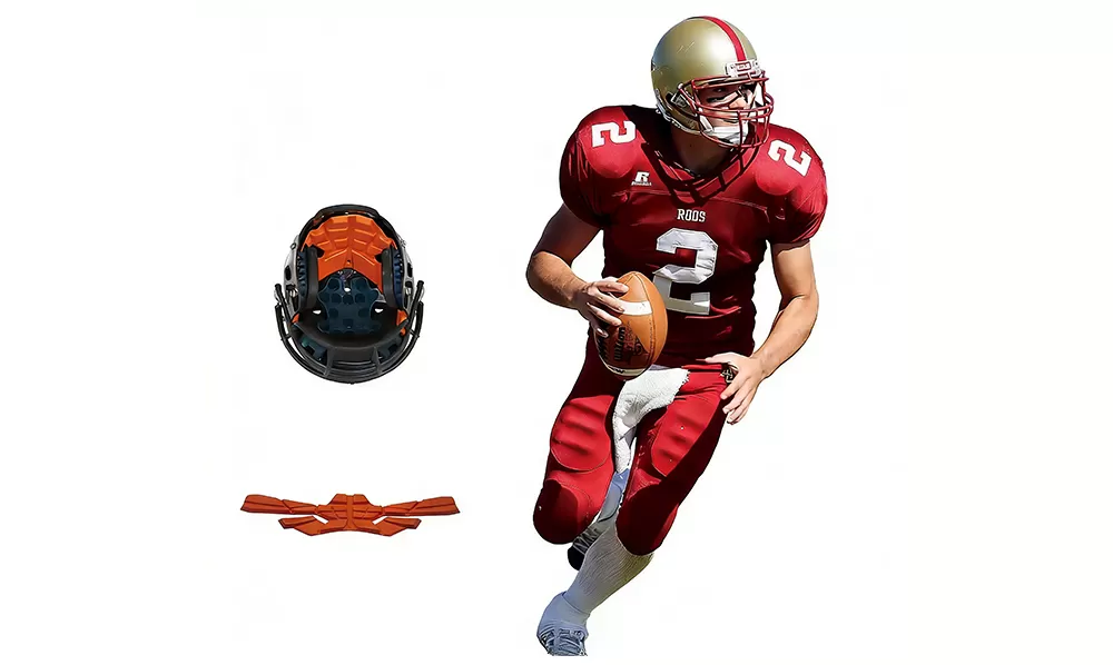 Equipamento de proteção de rugby/beisebol